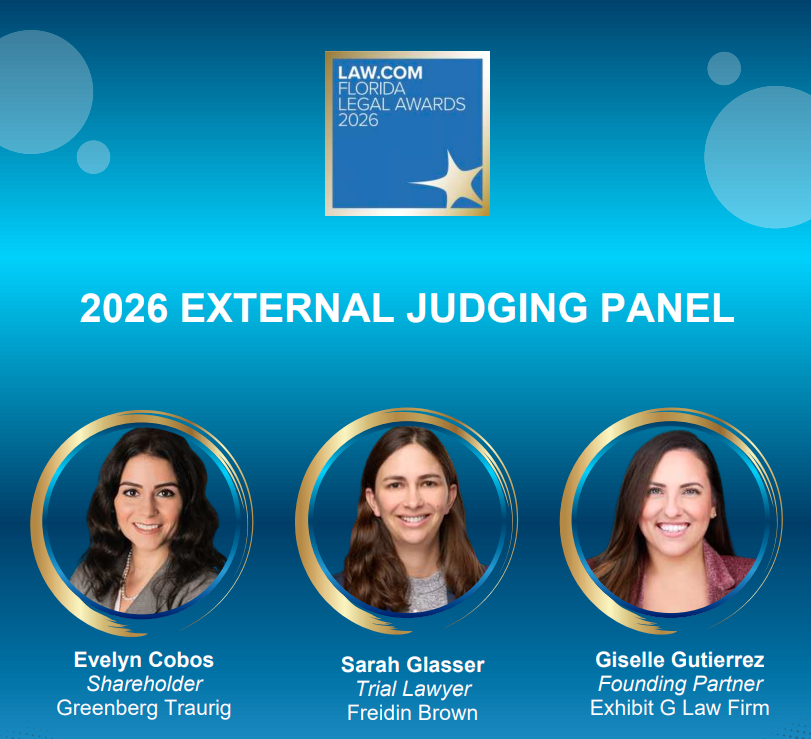 Exhibit G Law Firm's Giselle Gutierrez Selected as Judge for 2026 Florida Legal Awards